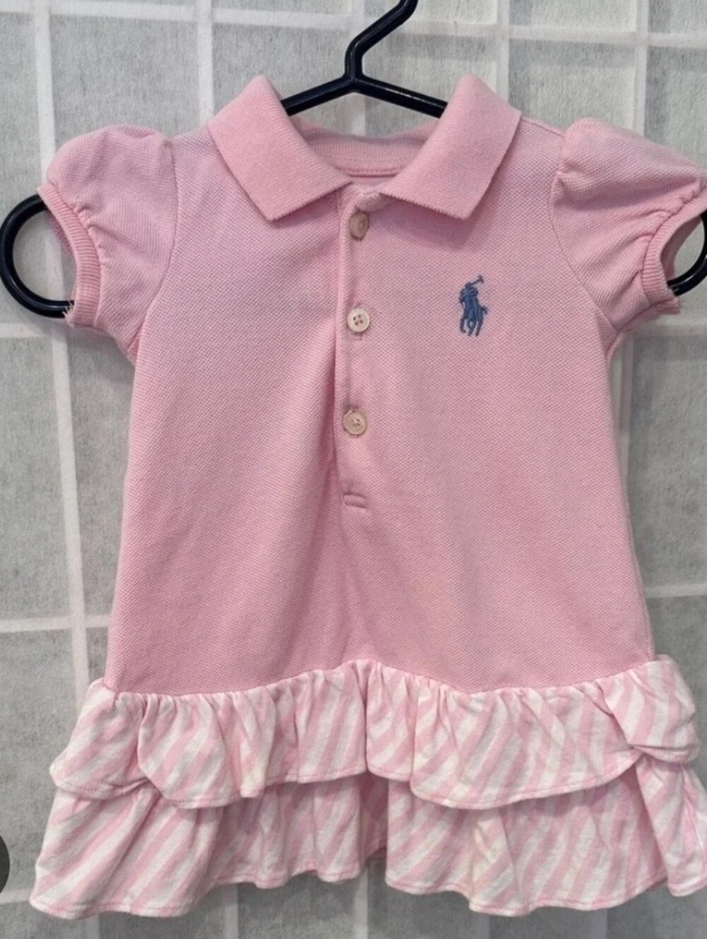 Ralph Lauren 3 Months Girl Pink Dress